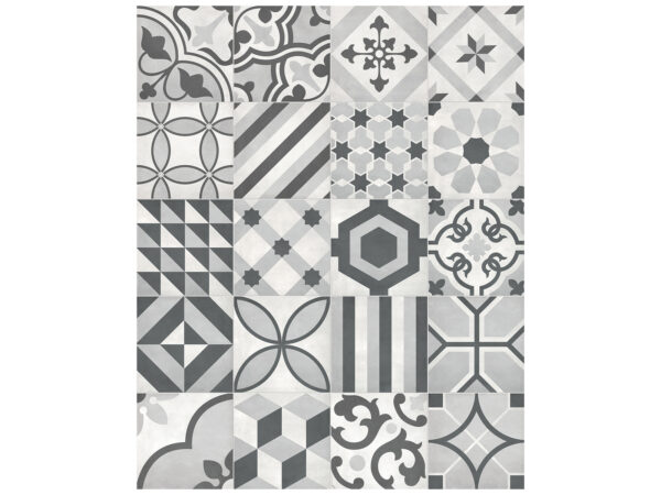 Form Ice Deco Blend 8"x8" Matte Tile